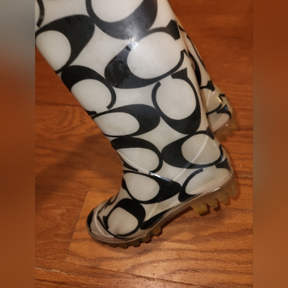 Coach rain boots - Picture 3 of 5